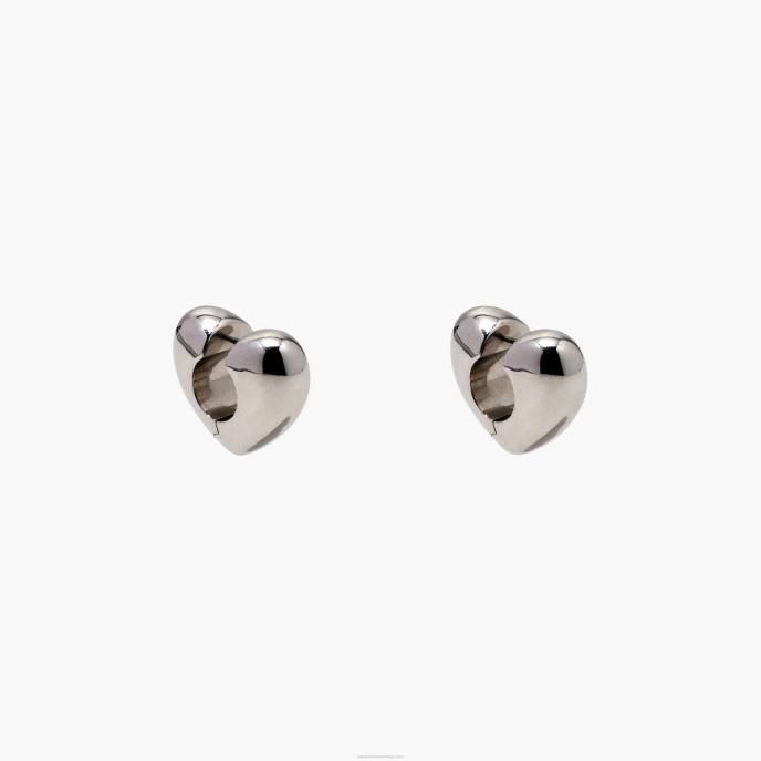 Marc Jacobs as argolas de coração de bolha encantadas 8RF6441