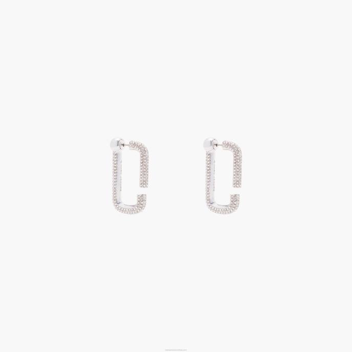 Marc Jacobs as argolas de cristal 8RF6446