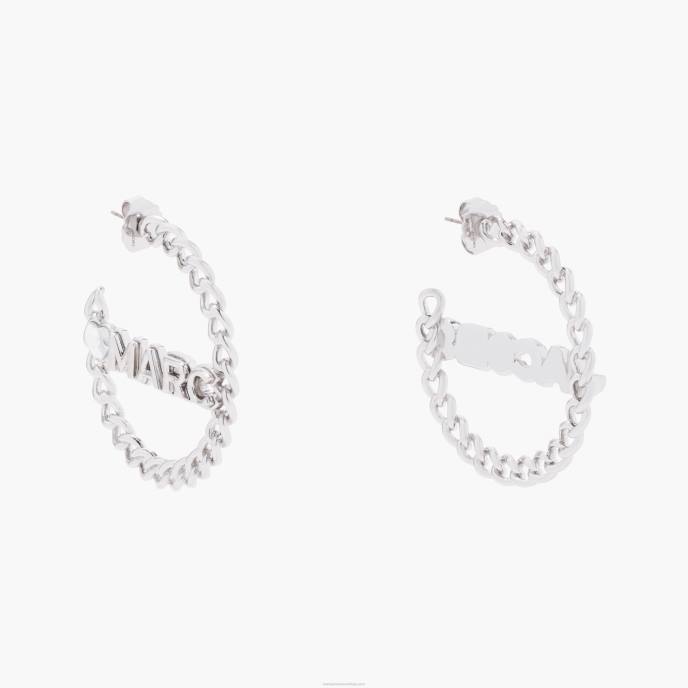 Marc Jacobs os aros de corrente encantados 8RF6445