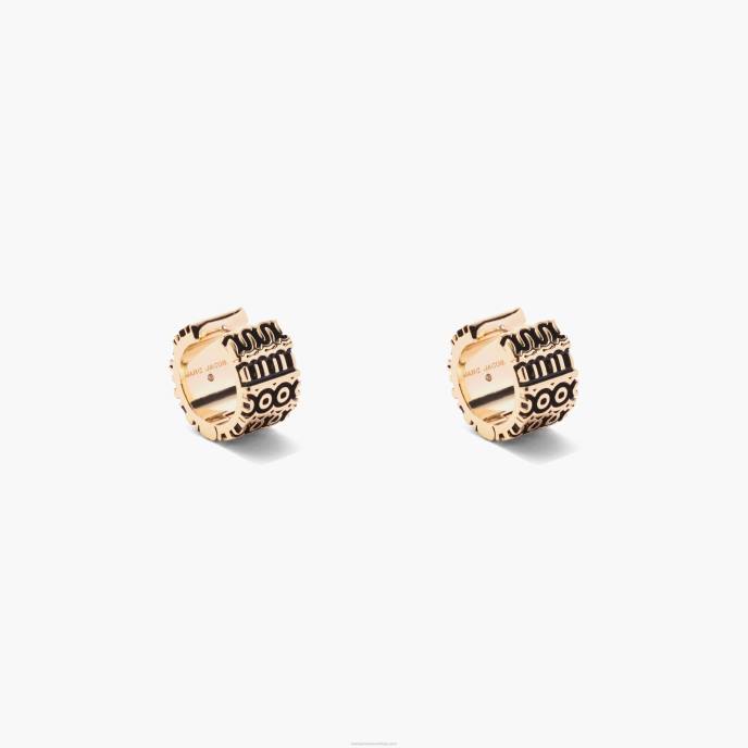 Marc Jacobs os aros gravados com monograma 8RF6438