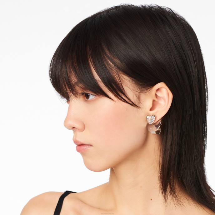 Marc Jacobs os brincos de coração encantados 8RF6442