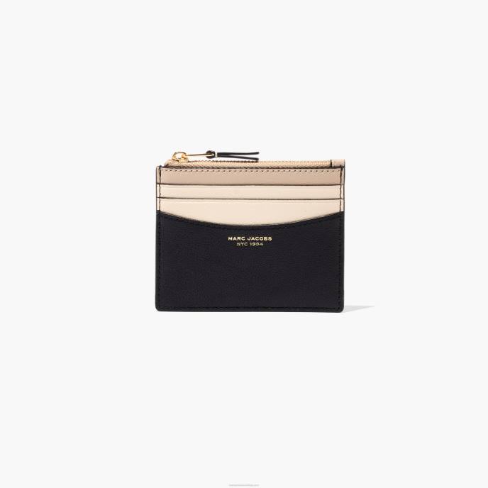 Marc Jacobs o estojo de cartão zip slim de 84 cores 8RF6328