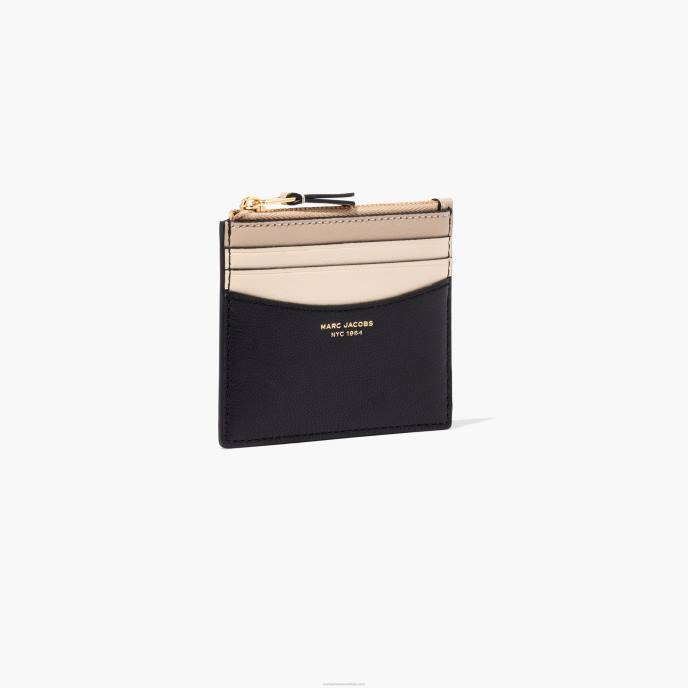 Marc Jacobs o estojo de cartão zip slim de 84 cores 8RF6328