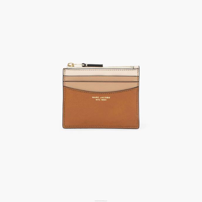 Marc Jacobs o estojo de cartão zip slim de 84 cores 8RF6329