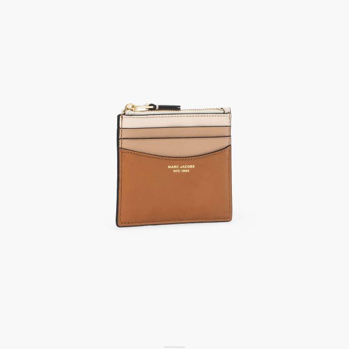 Marc Jacobs o estojo de cartão zip slim de 84 cores 8RF6329