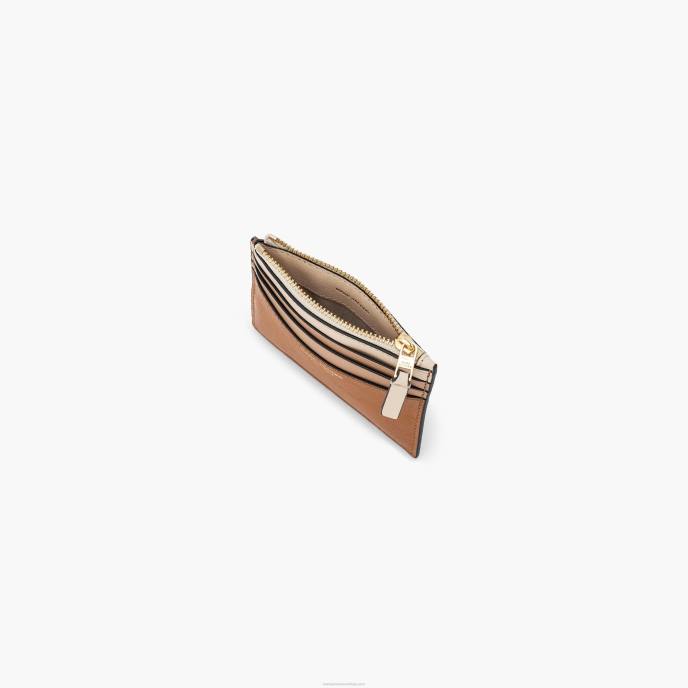 Marc Jacobs o estojo de cartão zip slim de 84 cores 8RF6329