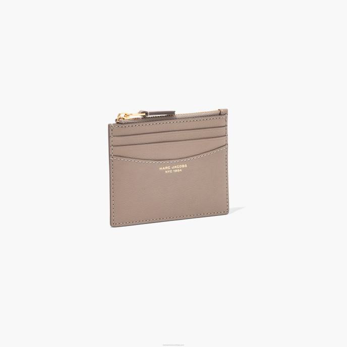 Marc Jacobs o estojo fino para cartões com zíper 84 8RF6330
