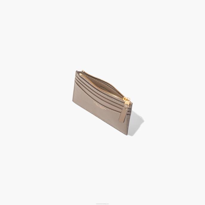 Marc Jacobs o estojo fino para cartões com zíper 84 8RF6330
