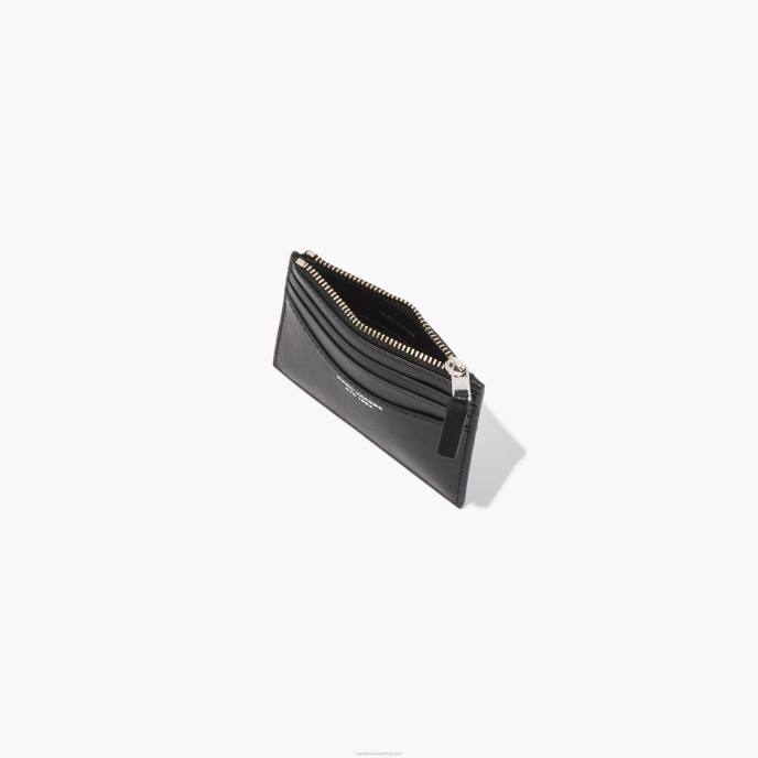 Marc Jacobs o estojo fino para cartões com zíper 84 8RF6331