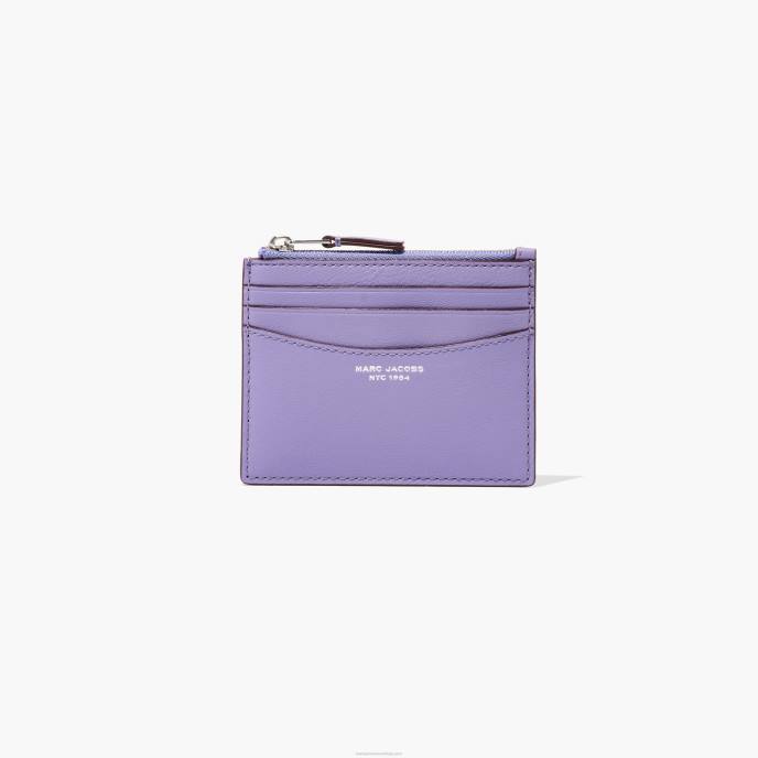 Marc Jacobs o estojo fino para cartões com zíper 84 8RF6332