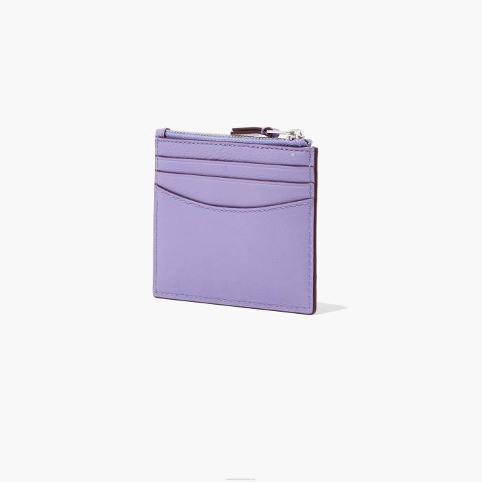 Marc Jacobs o estojo fino para cartões com zíper 84 8RF6332