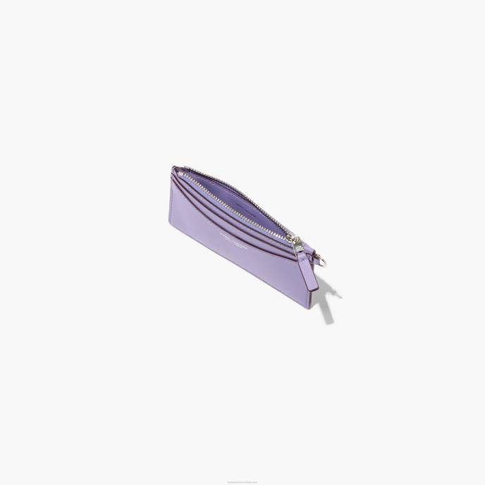 Marc Jacobs o estojo fino para cartões com zíper 84 8RF6332