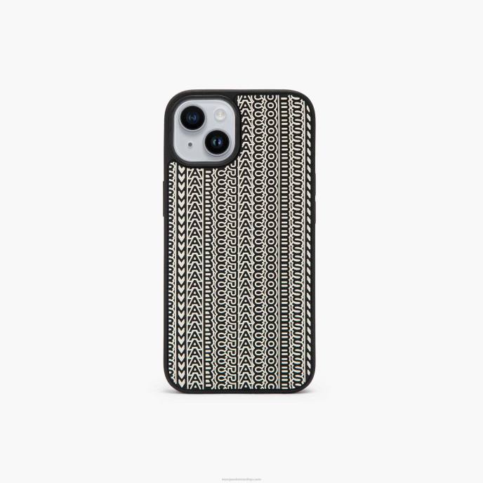 Marc Jacobs a capa iphone 14 3d do monograma 8RF6401