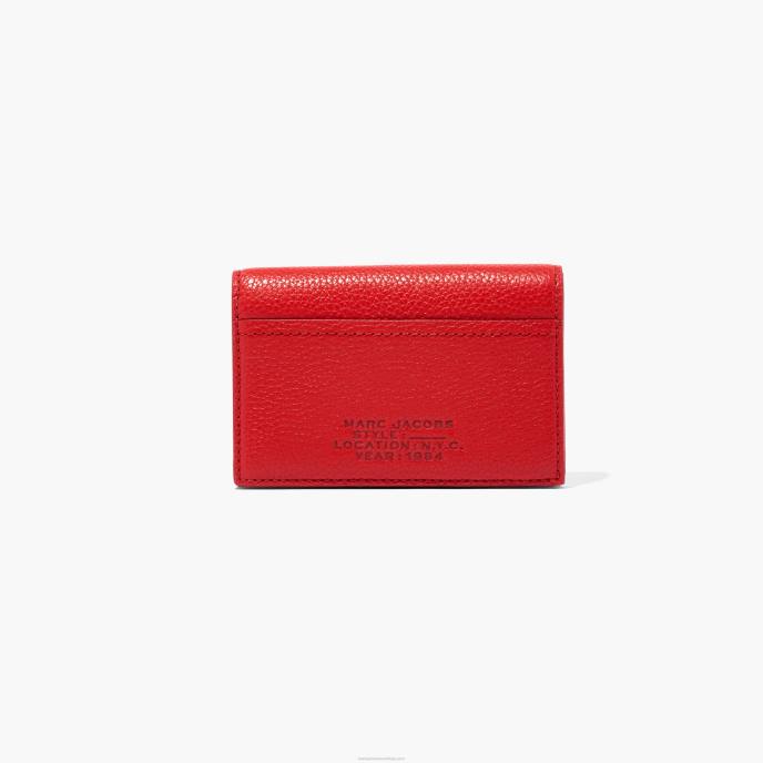 Marc Jacobs a carteira pequena de couro dobrável 8RF6288