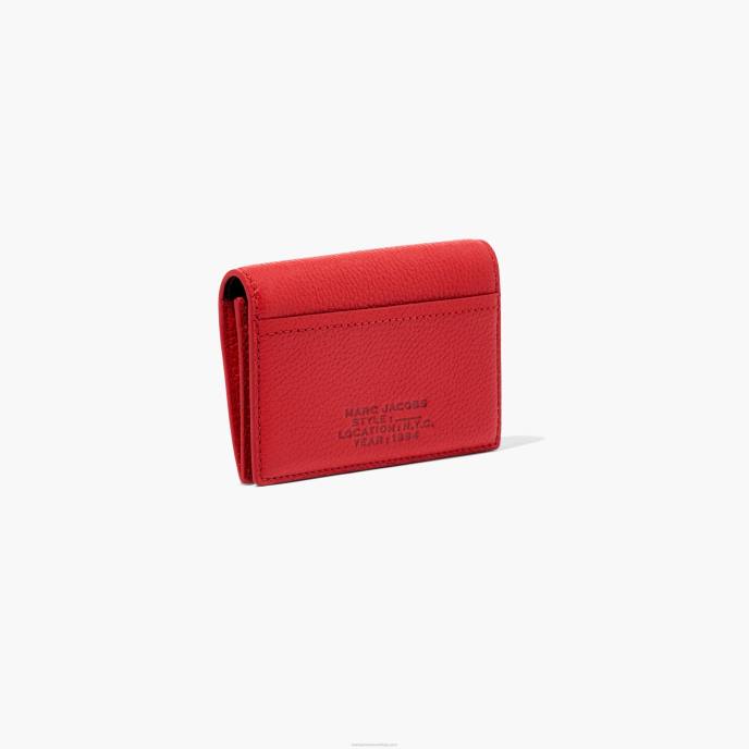 Marc Jacobs a carteira pequena de couro dobrável 8RF6288
