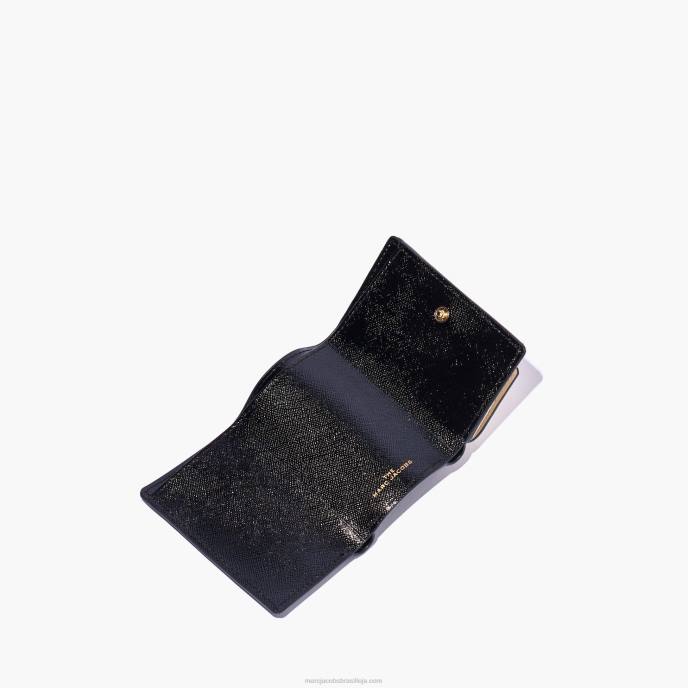 Marc Jacobs a mini carteira com três dobras instantâneas 8RF6319