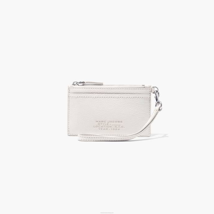 Marc Jacobs a pulseira de zíper superior de couro 8RF6265