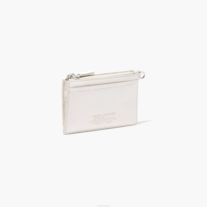 Marc Jacobs a pulseira de zíper superior de couro 8RF6265