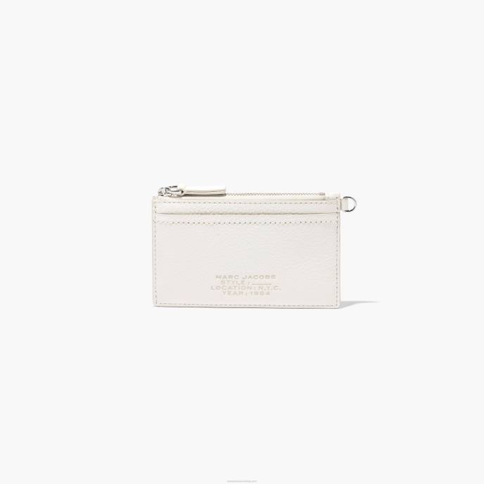 Marc Jacobs a pulseira de zíper superior de couro 8RF6265