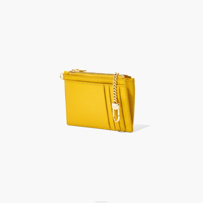 Marc Jacobs a pulseira de zíper superior de couro 8RF6271