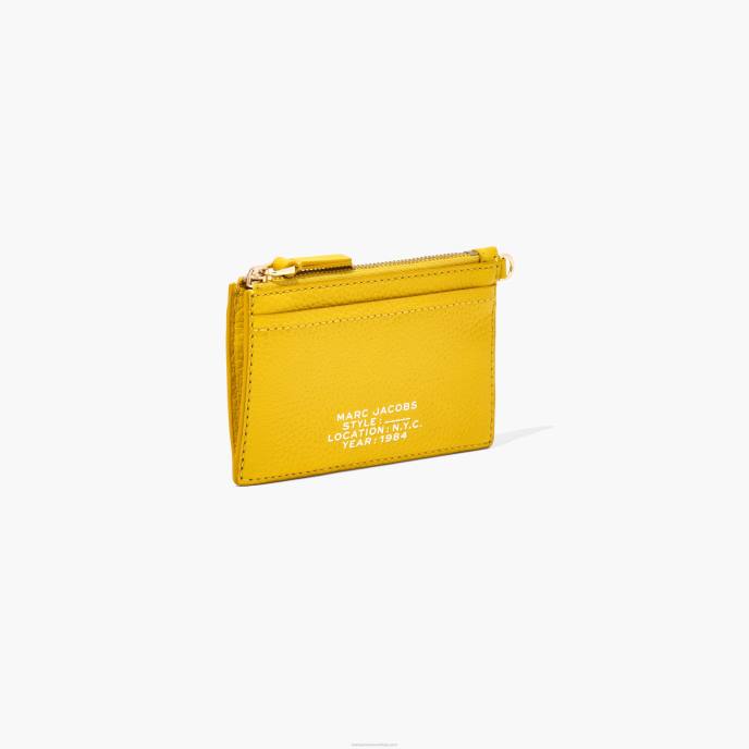 Marc Jacobs a pulseira de zíper superior de couro 8RF6271