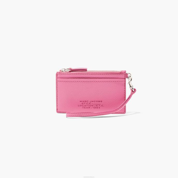 Marc Jacobs a pulseira de zíper superior de couro 8RF6284