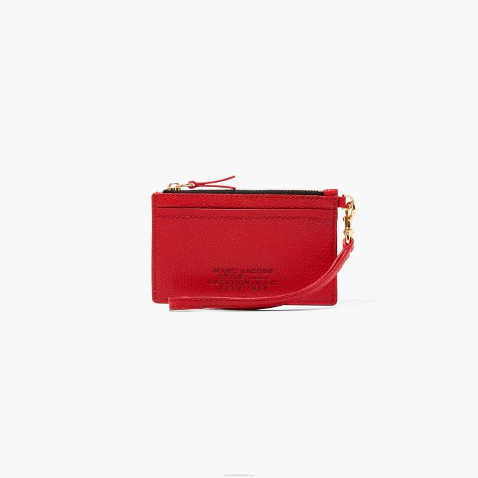 Marc Jacobs a pulseira de zíper superior de couro 8RF6290