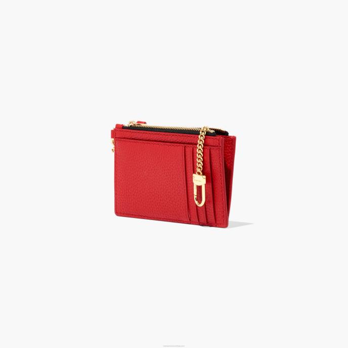 Marc Jacobs a pulseira de zíper superior de couro 8RF6290