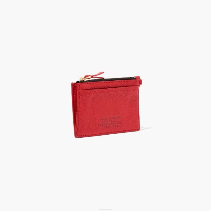 Marc Jacobs a pulseira de zíper superior de couro 8RF6290