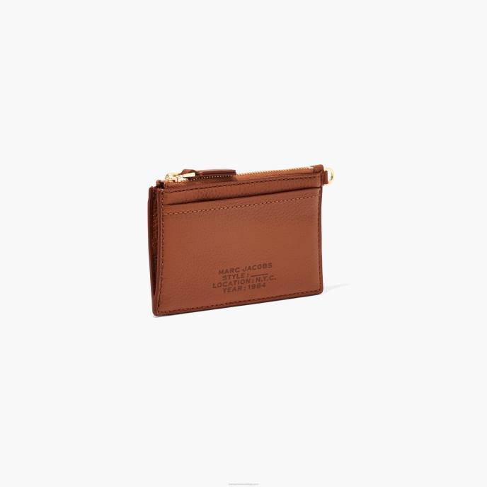 Marc Jacobs a pulseira de zíper superior de couro 8RF6294