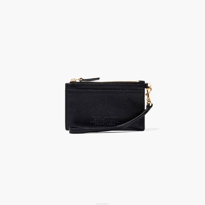 Marc Jacobs a pulseira de zíper superior de couro 8RF6295