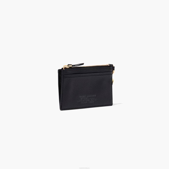Marc Jacobs a pulseira de zíper superior de couro 8RF6295