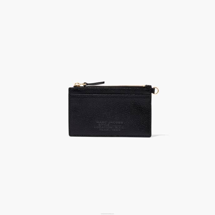 Marc Jacobs a pulseira de zíper superior de couro 8RF6295