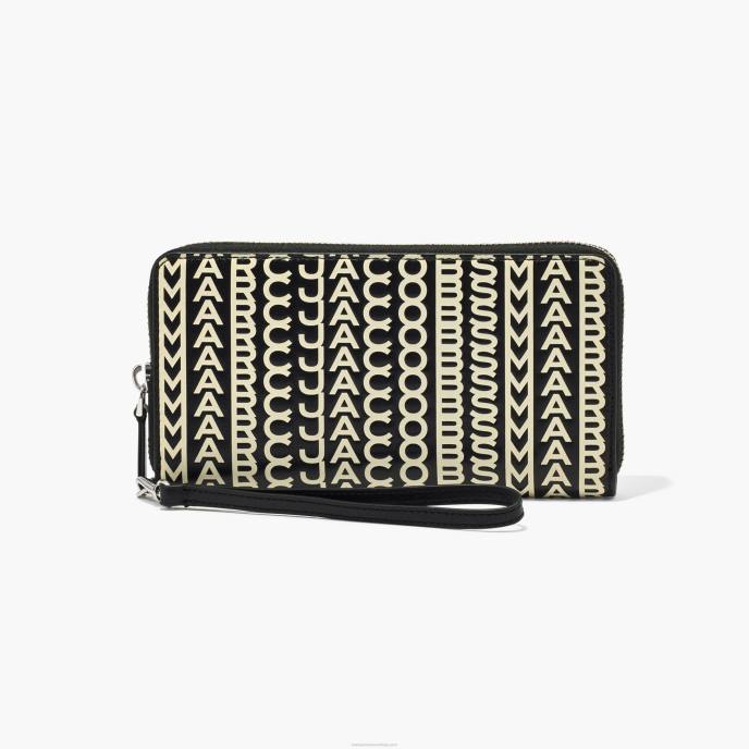 Marc Jacobs carteira continental de couro monograma 8RF6247