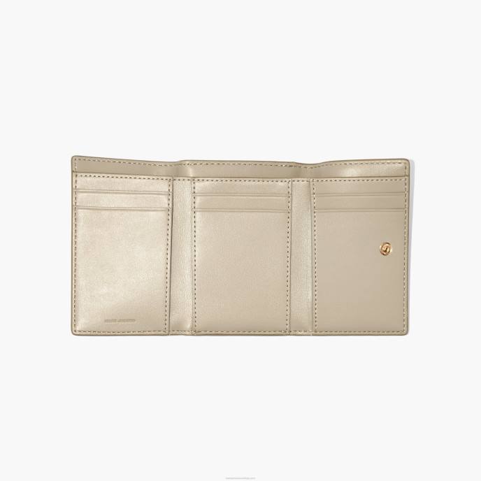Marc Jacobs carteira média com três dobras monograma 8RF6246