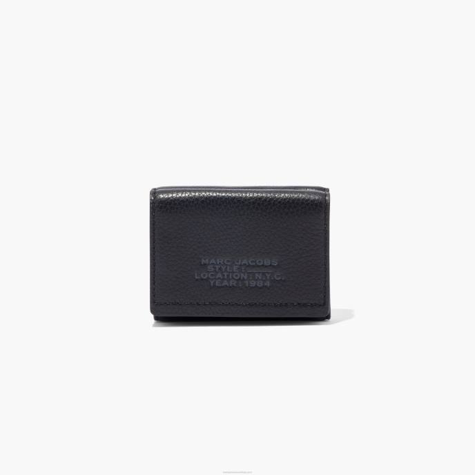 Marc Jacobs carteira média de couro com três dobras 8RF6244