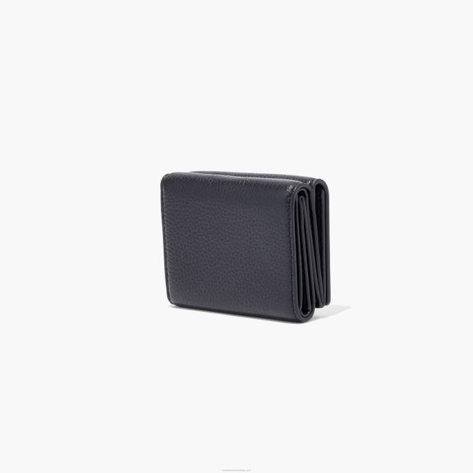 Marc Jacobs carteira média de couro com três dobras 8RF6244