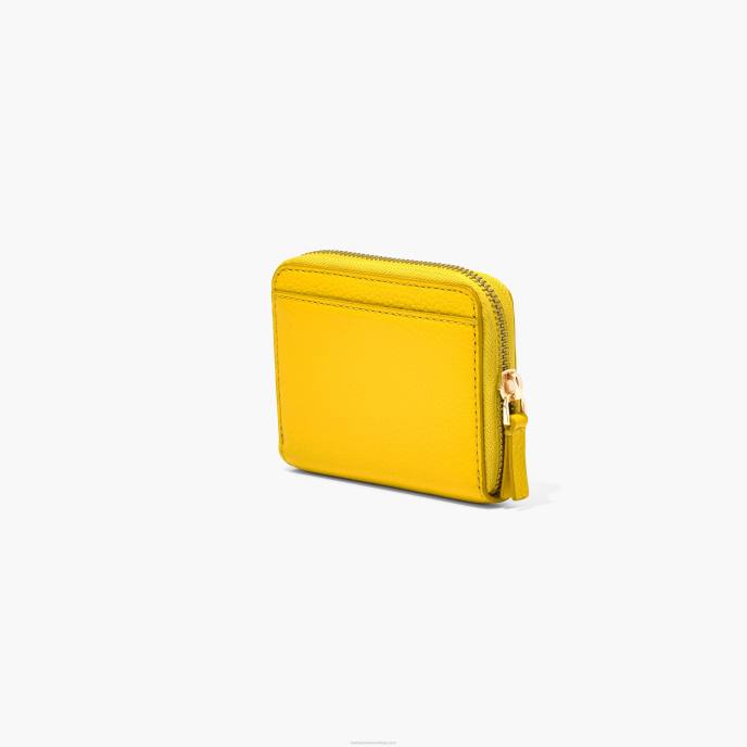 Marc Jacobs o zíper de couro ao redor da carteira 8RF6270