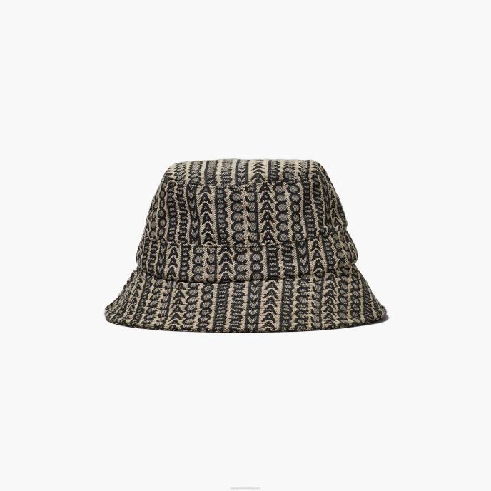 Marc Jacobs o chapéu de balde de monograma 8RF6394