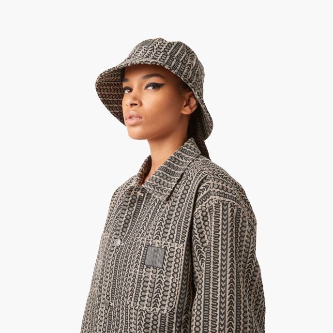 Marc Jacobs o chapéu de balde de monograma 8RF6394