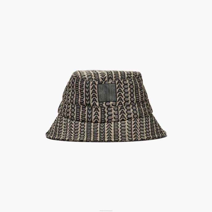 Marc Jacobs o chapéu de balde de monograma 8RF6394