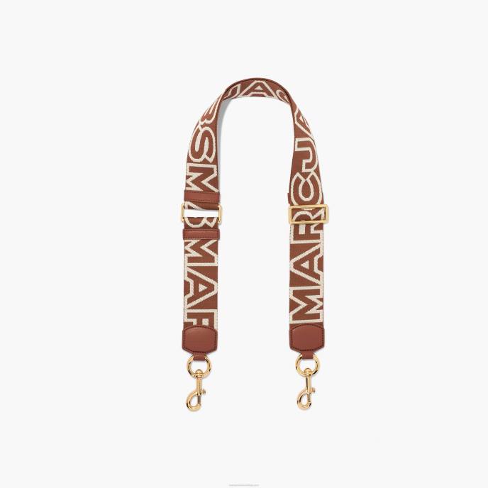 Marc Jacobs a alça de tecido com logotipo de contorno 8RF6352