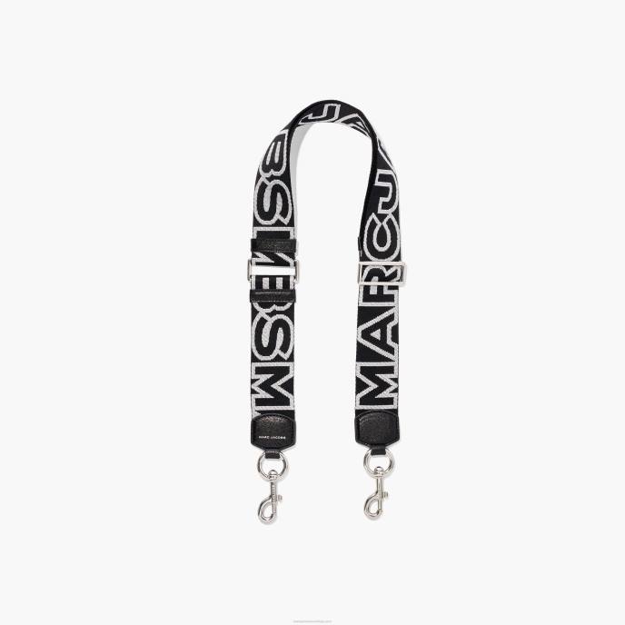 Marc Jacobs a alça de tecido com logotipo de contorno 8RF6354