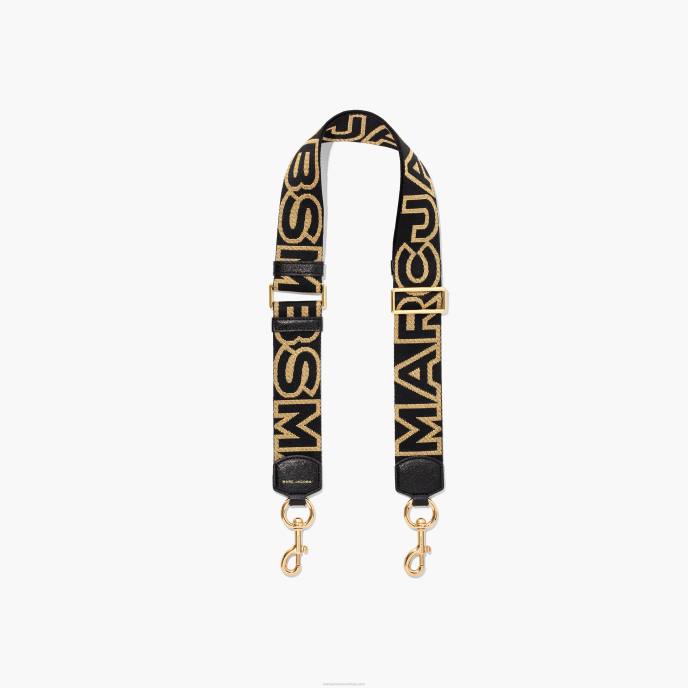 Marc Jacobs a alça de tecido com logotipo de contorno 8RF6356