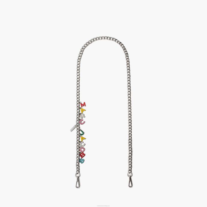 Marc Jacobs a alça transversal da corrente de charme 8RF6369
