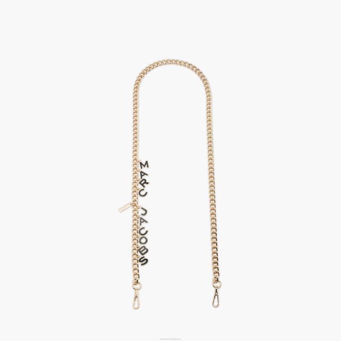 Marc Jacobs a alça transversal da corrente de charme 8RF6370