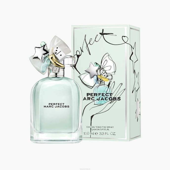 Marc Jacobs eau de toilette perfeito 3,4 onças 8RF6553