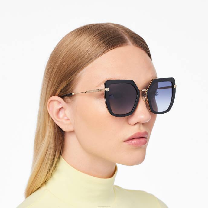 Marc Jacobs ícone de óculos de sol de borboleta grandes 8RF6379