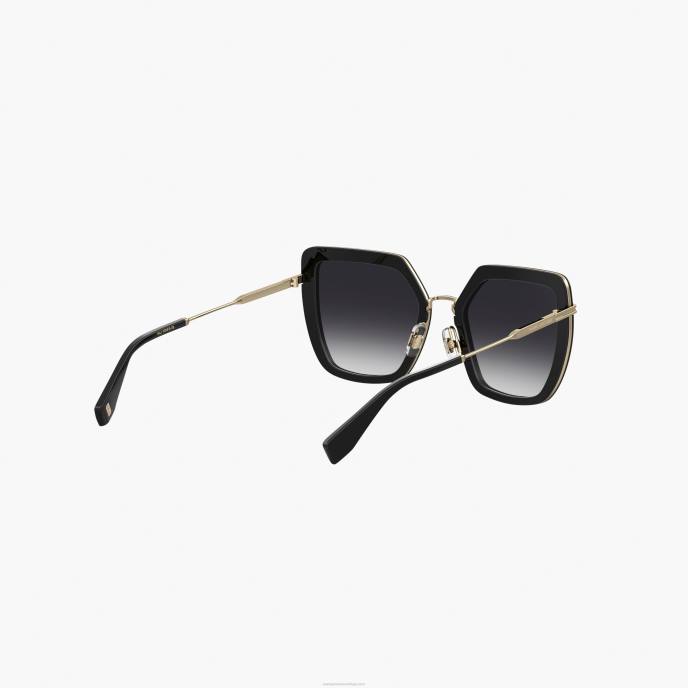 Marc Jacobs ícone de óculos de sol de borboleta grandes 8RF6379