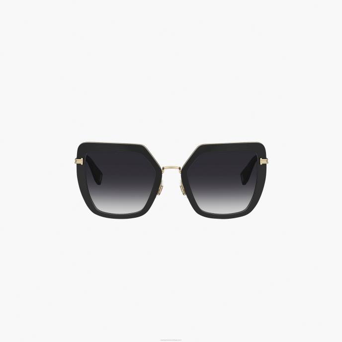 Marc Jacobs ícone de óculos de sol de borboleta grandes 8RF6379